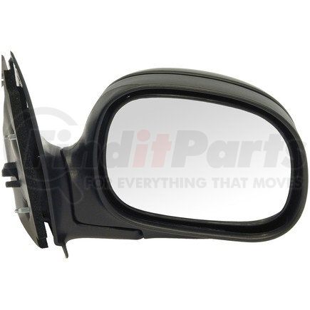 955-284 by DORMAN - Side View Mirror - Right, Manual, Black, Paddle-Style