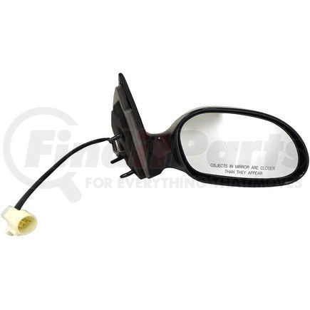 955-288 by DORMAN - Side View Mirror - Right, Power; Non-Foldaway; Non-Heated; Black