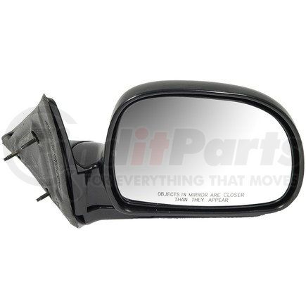 955-306 by DORMAN - Side View Mirror - Right, Manual, Retractable Head, Black