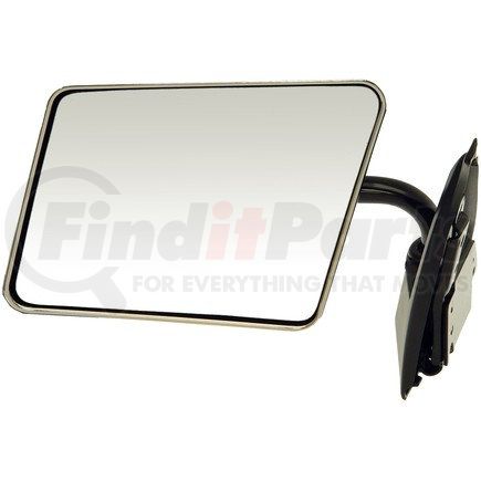 955-185 by DORMAN - Side View Mirror - Left, Manual, Standard, Below Eye line, Chrome