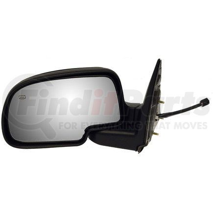 955-532 by DORMAN - Side View Mirror - Left , Power, Black, Manual Fold