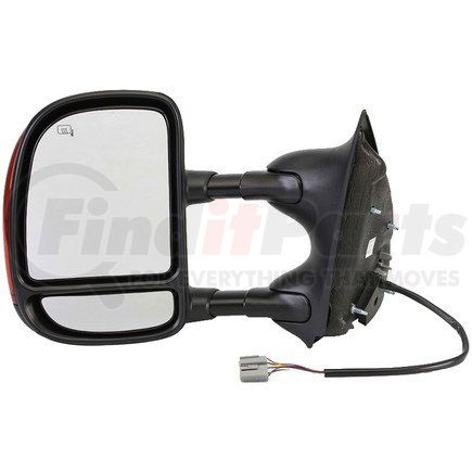 955-692 by DORMAN - Side View Mirror - Left Power, Heated, Tele, Fold, Dual Arms with Signal