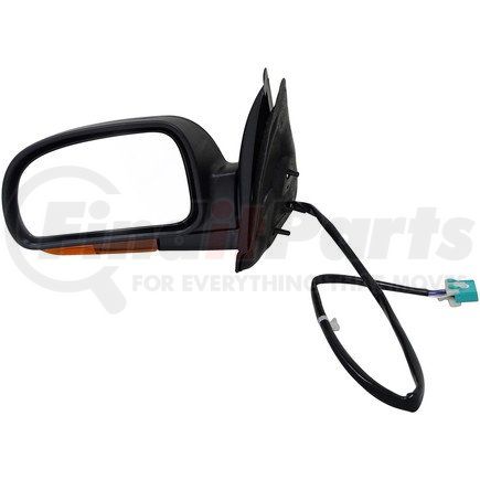 955-824 by DORMAN - Side View Mirror Left Power, Manual Folding, with Amber Lens