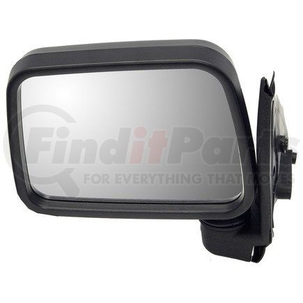 955-406 by DORMAN - Side View Mirror - Left, Manual Black