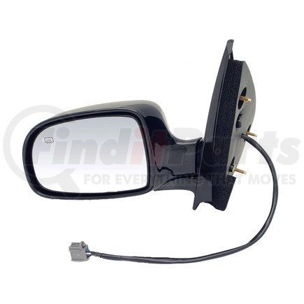 955-469 by DORMAN - Side View Mirror - Left, Power, Heated, Black