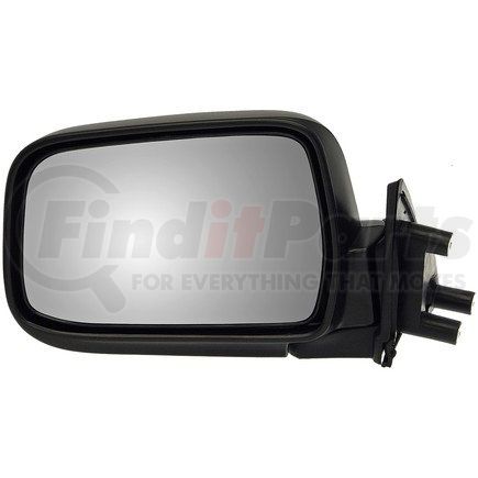 955-481 by DORMAN - Side View Mirror - Left, Manual, Pedestal, Black