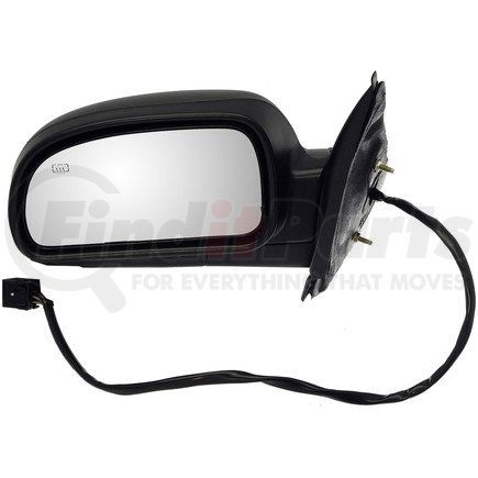 955-505 by DORMAN - Side View Mirror - Left , Power, Heated w/o Puddle Lamps, W/O Memory, Painted