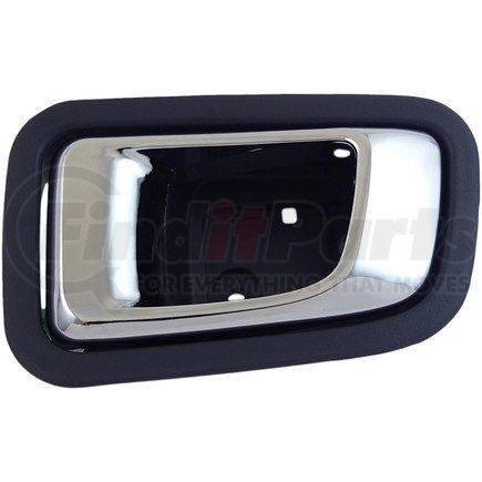 96508 by DORMAN - Interior Door Handle Rear Right Chrome And Dark Gray