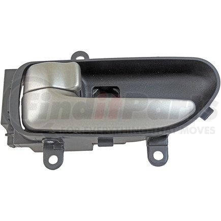 96530 by DORMAN - Interior Door Handle Left Hand Silver And Black