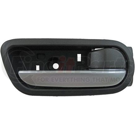 96546 by DORMAN - Interior Door Handle Rear Right Silver And Black