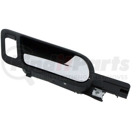 96580 by DORMAN - Interior Door Handle Front Right Chrome And Black