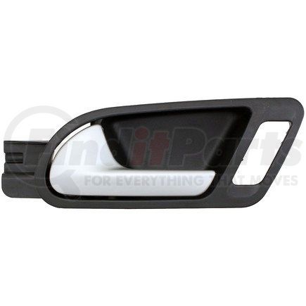 96587 by DORMAN - Interior Door Handle Front Left Silver And Black