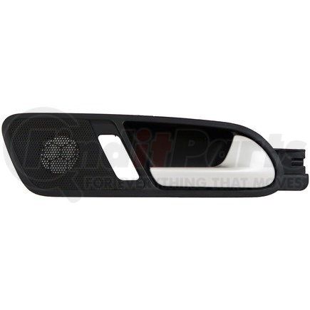 96589 by DORMAN - Interior Door Handle Rear Right Silver And Black