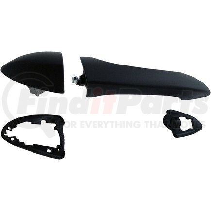 96596 by DORMAN - Exterior Door Handle Right Hand Textured Black