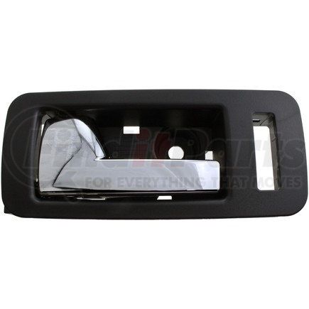 96488 by DORMAN - Interior Door Handle Front Left Chrome And Black