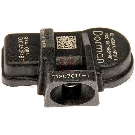 974-084 by DORMAN - Tire Pressure Monitoring System Sensor