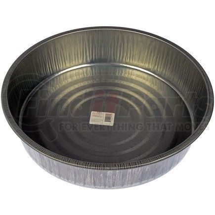 9-814 by DORMAN - 3 Gallon, 16 In. Diameter x 4 In. Deep Galvanized Drain Pan