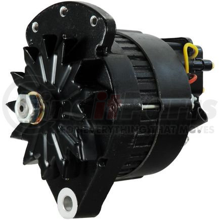 93074 by DELCO REMY - Alternator - Refrigeration, 12V, 65A, 1/4-20 B+ Output Terminal, Bi-Rotation