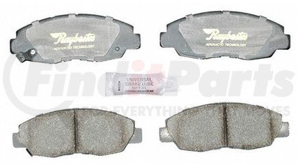 ATD465AC by RAYBESTOS - Brake Parts Inc Raybestos AT Overstock Ceramic Disc Brake Pad Set
