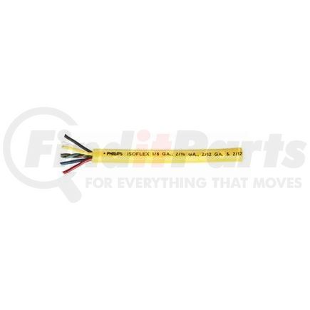 3-344 by PHILLIPS INDUSTRIES - Trailer Cable - ISOFLEX™, 7 Conductor, 1/8, 2/10, 4/12 ga. ISO .770 O.D., 12 ga.: 65 X 30, 10 ga.: 105 x 30, 8 ga.: 168 X 30