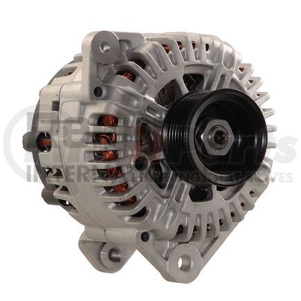 12873 by DELCO REMY - Alternator - Remanufactured, 130 AMP, with Pulley