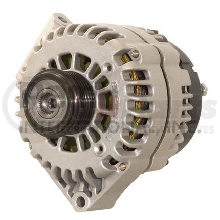 21869 by DELCO REMY - Alternator - Remanufactured, 125 AMP, with Pulley