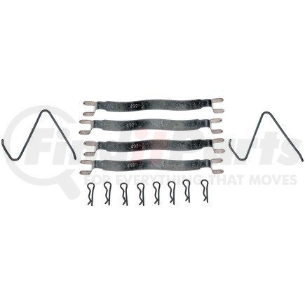 HW13124 by DORMAN - Disc Brake Hardware Kit