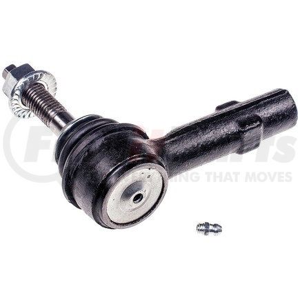 TO85435 by DORMAN - Steering Tie Rod End - Front, Outer, Silver Coated, Steel, 105.5mm Length