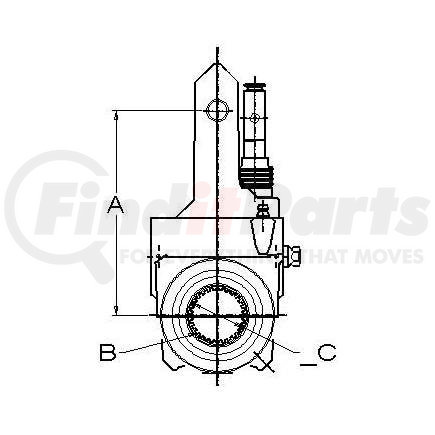Gunite AS1035 Air Brake Automatic Slack Adjuster SLACK ADJUSTER