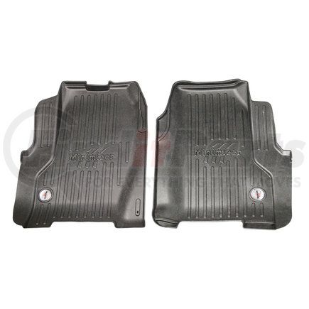 FKFRTL2B-MIN by MINIMIZER - Floor Mats - Black, 2 Piece, With Minimizer Logo, Front Row, For Freightliner