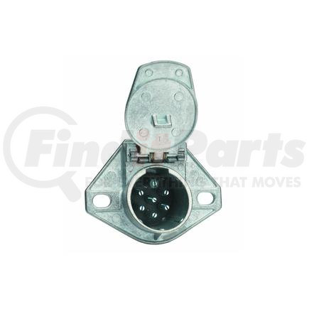 15-720-1 by PHILLIPS INDUSTRIES - Trailer Receptacle Socket - 2-Hole, Wire Insertion, Split Pin