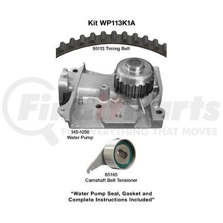WP113K1A by DAYCO - WATER PUMP KIT, DAYCO