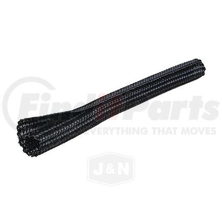 605-50013-25 by J&N - Braided Sleeving PET Plastic, 1.5" / 38.1mm ID