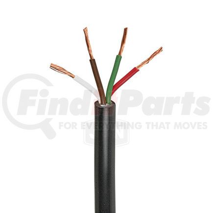 600-16031-100 by J&N - Trailer Cable 4 Conductors, 16 Gauge Wire