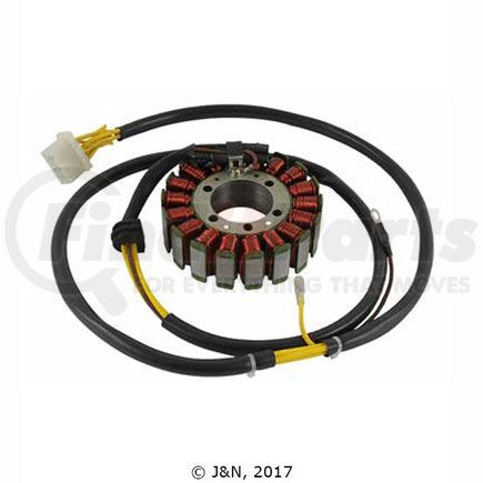 340-22024 by J&N - Stator 12V, 8 Leads