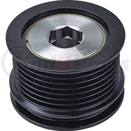 207-52020 by J&N - Pulley 7-Grooves, Decoupler, 0.65" / 16.5mm ID, 2.48" / 63mm OD