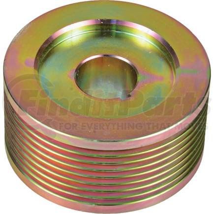 208-01004 by J&N - Pulley 8-Grooves, 0.88" / 22.25mm ID, 2.94" / 74.75mm OD