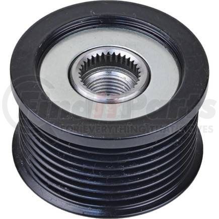 208-24008 by J&N - Pulley 8-Grooves, Clutch, 0.67" / 17mm ID, 2.47" / 62.8mm OD