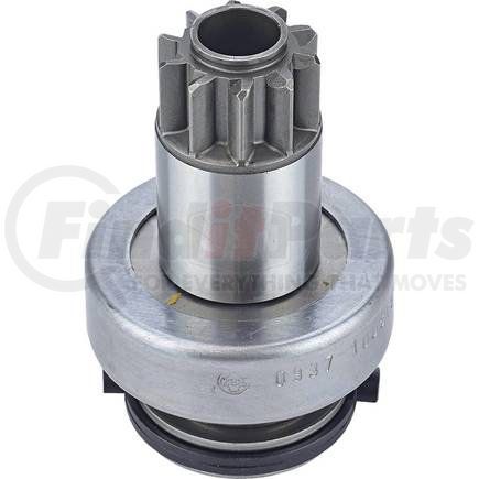 220-24175 by J&N - Drive Assembly Roller, 10T, 1.1" / 27.94mm OD, CCW, 16 Spiral Spl.