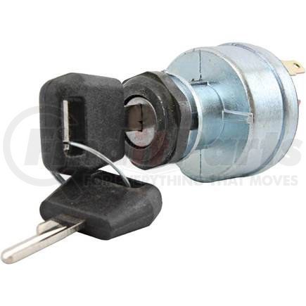 240-22140 by J&N - Ignition Switch 12V, 4 Positions, Momentary