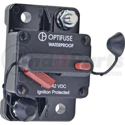 251-01001 by J&N - Circuit Breaker 0-48 VDC, 70A, Manual Type III