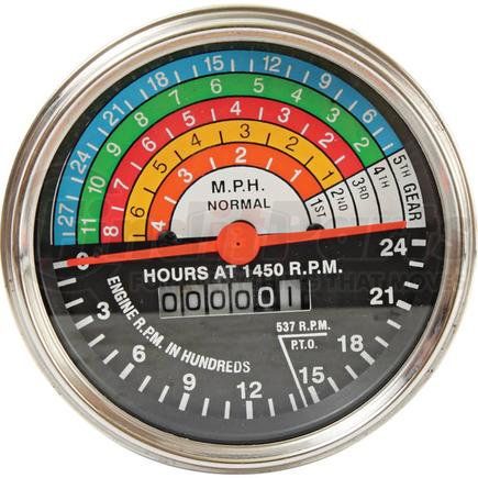 640-01006 by J&N - Tachometer/Hourmeter Mechanical