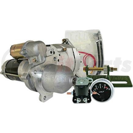 400-14197 by J&N - Alternator Conversion Kit 12V, 63A, Delco 10SI, New