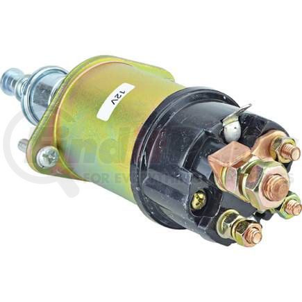 245-30030 by J&N - Solenoid 12V, 5 Terminals, Intermittent, Standard