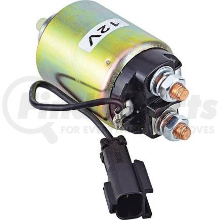 245-48130 by J&N - Solenoid 12V, 3 Terminals, Intermittent, Economy