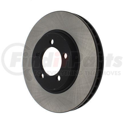 120.61059 by CENTRIC - Disc Brake Rotor - Front, Smooth, Vented