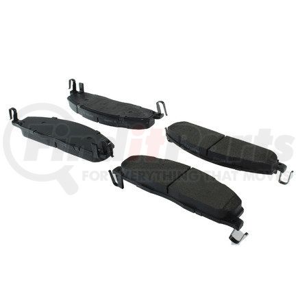 104.14000 by CENTRIC - Posi Quiet Semi-Metallic Brake Pads with Hardware