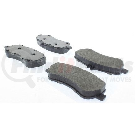 104.14060 by CENTRIC - Posi Quiet Semi-Metallic Brake Pads with Hardware