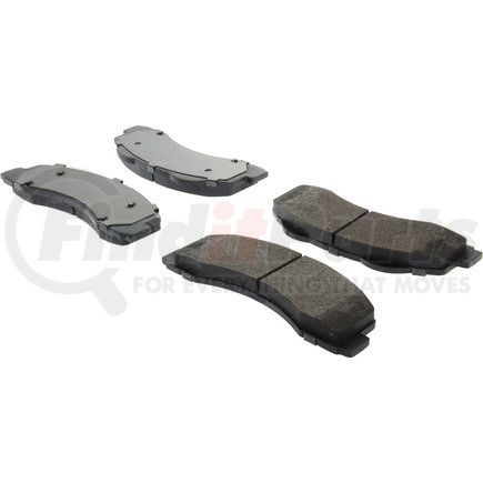 104.14140 by CENTRIC - Posi Quiet Semi-Metallic Brake Pads with Hardware