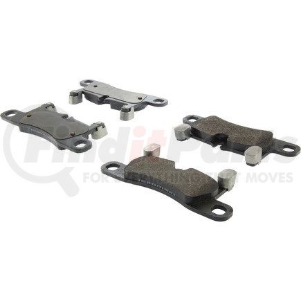 104.14530 by CENTRIC - Posi Quiet Semi-Metallic Brake Pads with Hardware